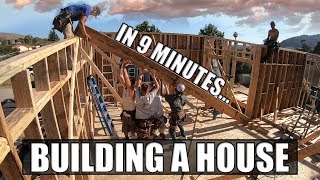 Building A House In 9 Minutes [upl. by Busch]