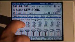 Korg M3  Basic Sequencing Part 1  In The Studio With Korg [upl. by Raval]