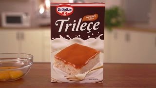 Trileçe Karamel Soslu  Dr Oetker [upl. by Lilah]