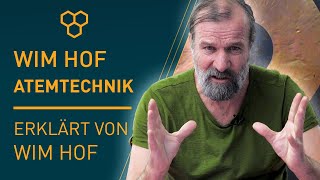 Wim Hof Atemtechnik erklärt von Wim Hof [upl. by Naimad]