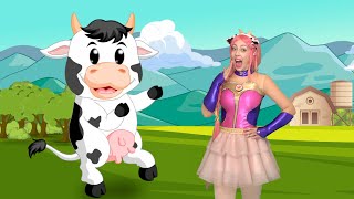 LA VACA LOLA 🐮 Luli Pampín Ft La Brigata Canterina  Official Video [upl. by Robbert332]