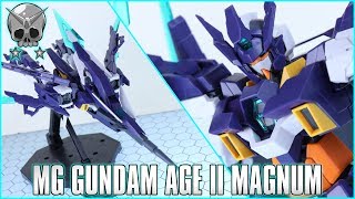 MG 1100 Gundam AGE II Magnum  MECHA GAIKOTSU REVIEW [upl. by Nidla863]