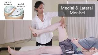 The Exam for Knee Pain  Stanford Medicine 25 [upl. by Janerich]