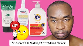 Why Is My Sunscreen Making Me Look Dark  UdegbunamChuks [upl. by Ardnasella]