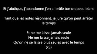 Coeur de pirate  Drapeau Blanc Lyrics [upl. by Wack34]