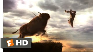 Alpha 2018  Bison Hunting Scene 110  Movieclips [upl. by Ahsinod]