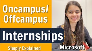 All about Internships  How to get Internship as a Software Engineer  OffcampusOncampus [upl. by Hanan]