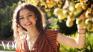 73 Questions With Zendaya  Vogue [upl. by Dawaj]