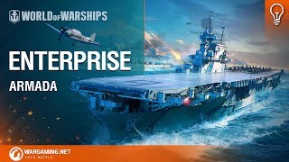 World of Warships  Armada Enterprise [upl. by Popper]