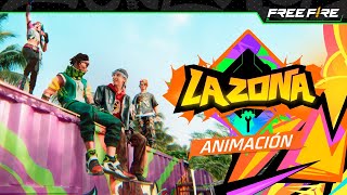 ⚙️ La Zona Animación Completa  Garena Free Fire LATAM [upl. by Aiet]