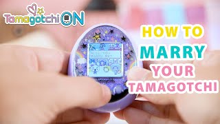 Tamagotchi ON  How to Marry your Tamagotchi [upl. by Zed]