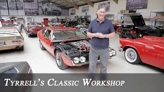 Harrys Lamborghini Espada  First Road Test for the V12  Tyrrells Classic Workshop  Episode [upl. by Bagley]