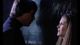 Star Wars The Return of the Jedi 1983  Luke and Leia scene [upl. by Salas]