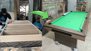 HOW TO MAKE BILLIARD TABLE DIY [upl. by Ellehcirt507]