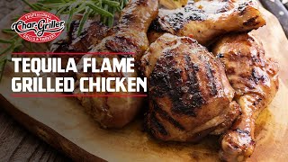 How To Make Flame Grilled Chicken  CharGriller [upl. by Ycrem]