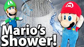 Crazy Mario Bros Marios Shower [upl. by Tlihcox798]