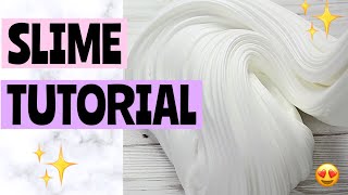 HOW TO MAKE SLIME Simple amp Easy Slime Recipe  2 Minute Easy Slime Tutorial Glue and Borax Slime [upl. by Petulah576]