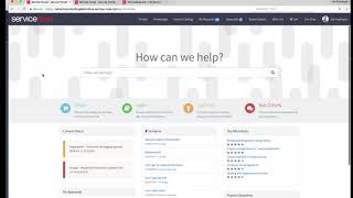 ServiceNow ServicePortal ITSM Demo [upl. by Ydiarf]