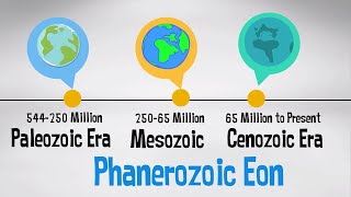 Phanerozoic Eon  Geologic Time Scale with events [upl. by Ydissahc]