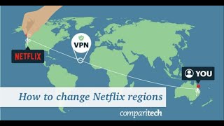 How to change Netflix region with a VPN [upl. by Tteirrah690]