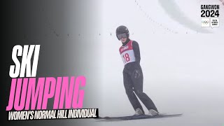 RELIVE  Ski Jumping Womens Normal Hill Individual  Gangwon2024 [upl. by Brandwein537]