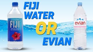 Fiji Water or Evian  Which of these bottled waters is the best for your health [upl. by Miksen]