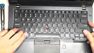 Lenovo Thinkpad T460S Keyboard Replacement Repair [upl. by Singleton68]