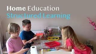 Homeschooling UK Routine and structured learning [upl. by Bekki921]