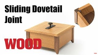 How To Make A Sliding Dovetail Joint  WOOD magazine [upl. by Dnomsaj]