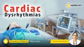 Cardiac Dysrhythmias  Clinical Emergency Medicine  Medical VLearning  sqadiacom [upl. by Khudari]