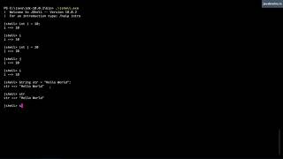 JShell Basics 03  Declaring and using variables [upl. by Ericka743]