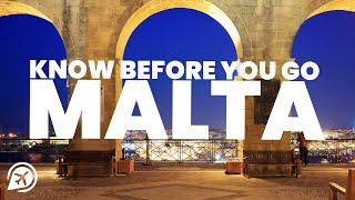 Things to KNOW before you VISIT MALTA [upl. by Pell726]