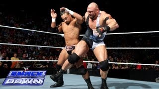 Ryback vs local competitor SmackDown Sept 20 2013 [upl. by Zola]