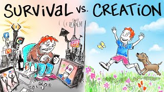 Living in SURVIVAL vs Living in CREATION  Dr Joe Dispenza [upl. by Bello]