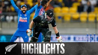 India Win Another Super Over Thriller  FULL HIGHLIGHTS  BLACKCAPS v India  4th T20 2020 [upl. by Nyluqcaj755]