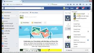 How to logout your facebook Account for pclaptop  Bangla [upl. by Liana]