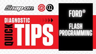 Ford® Flash Reprogramming Quick Tip  Training Solutions® [upl. by Sorci]