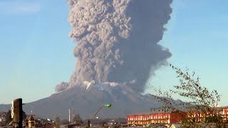 5 Monster Volcano Eruptions Caught On Camera [upl. by Ackerley12]