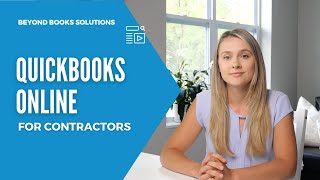 Quickbooks Online For Construction Companies [upl. by Rosemari]