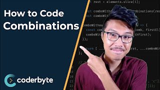 How to Code Combinations Using Recursion [upl. by Zelda818]