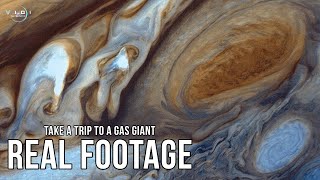 Watch Real Footage of Jupiter’s Stunning Clouds Swirling Around the Planet in Under a Minute [upl. by Elegna879]