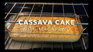 Special Cassava Cake with Macapuno [upl. by Anytsyrk657]