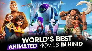 Top 10 Best Animation Movies in Hindi  Best Hollywood Animated Movies in Hindi List  Movies Bolt [upl. by Aonian506]