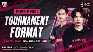 2023 PMGC FORMAT Video Version  PUBG MOBILE ESPORTS [upl. by Abbub]