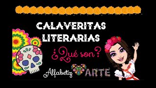 Calaveritas literarias para niños y papás ✏️🦴🎉 [upl. by Witcher]