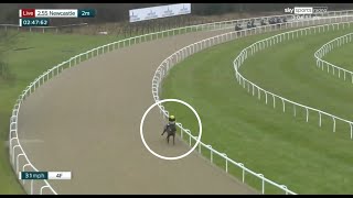 Unbelievable horse race at Newcastle 😮 [upl. by Schilling442]