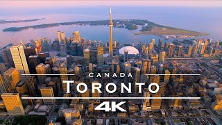 Toronto Canada 🇨🇦  by drone 4K [upl. by Sido700]