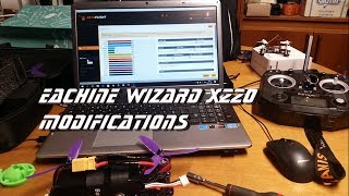 Eachine Wizard X220 DIY Modifications [upl. by Nolyad309]