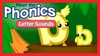 Meet the Phonics Letter Sounds  b [upl. by Willing]