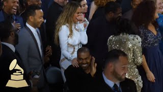 Kanye West quotcrashingquot Becks Album Of The Year Acceptance Speech  GRAMMYs [upl. by Ornas]